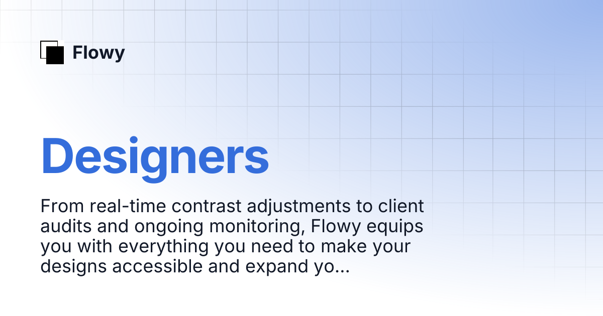 Designers | Flowy